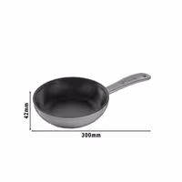 STAUB | PANS - Pannas - Ø 160mm - čuguns - grafīta pelēks