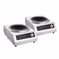 (2 unid) Wok de indução - 3,5kW - 1 zona(s) de cozedura - Ø 460mm - incl. wok