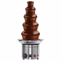 Commercial Chocolate Fountain - Cascade Waterfall - 5-Tier - Capacity: 6kg - 280W - Height: 700mm