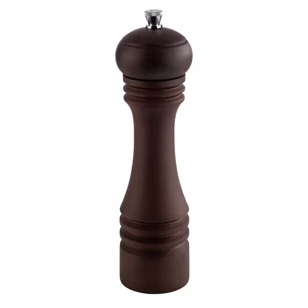 (6 Stück) Salzmühle - ETERNAL - Holz - Höhe: 230mm - Braun