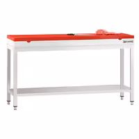 RST-työpöytä PREMIUM - 1800x700 mm - alatasolla - sis. leikkuulauta punainen