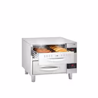 Profesionalni grijani ormar za hranu - 4 kW - GN 1/1 - 2 ladice - 824x578x680 mm