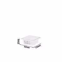 (6 komada) CAMBRO | SafeTrak – GN 1/6 polipropilenske posude – neprozirne – Visina: 65 mm