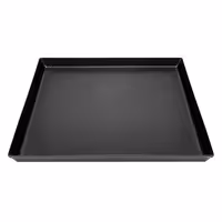Pleh za pizzu - plavi čelik - 507x507 mm - Visina: 39 mm - neprijanjajući premaz