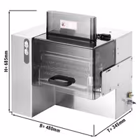 Electric Meat Tenderiser Machine - stainless steel - Max. cutting width 250mm - 480x345mm - 370W