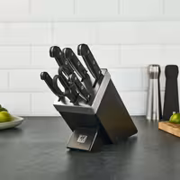 ZWILLING | GOURMET SharpBlock - önélező késblokk - 7 részes - fekete