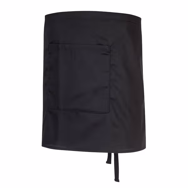 (5 pcs) Bar Apron - Black - Length: 38cm