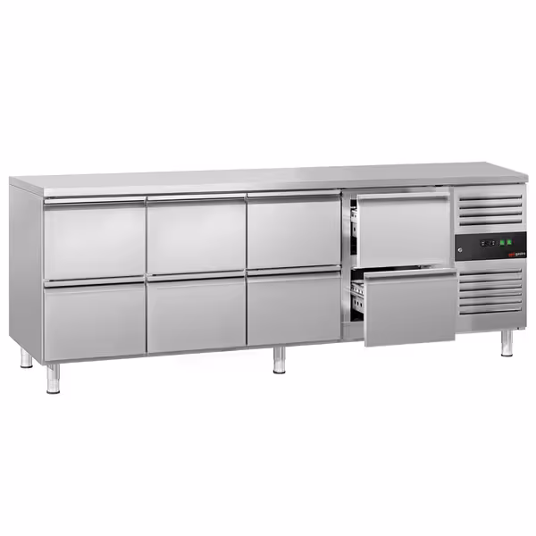Külmvitriin ECO - 2230x700 mm - 553 l - ventileeritud jahutus