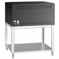 Electric Deck Pizza Oven - Twin Deck - Refractory Stone Deck - 9+9 x Ø 35cm (13.8") - Digital Controls - incl. Base frame