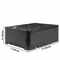 Termo kutija - gornje punjenje - GN 1/1 - 600x400x166 mm