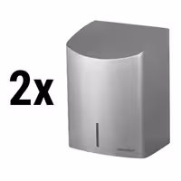 (2 komada) AIR-WOLF | Sušilo za ruke sa infracrvenim senzorom - Plemeniti čelik