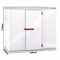 Frysrum - 1600x1950 mm - 4,78 m³