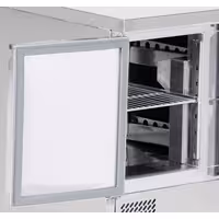 Rashladni pult ECO - 903x700 mm - 240 l - Statičko hlađenje - s 1 vrata - s 2 ladica