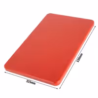 Επιφάνεια Κοπής - 325x530mm - Σύμφωνη με HACCP - Κόκκινη