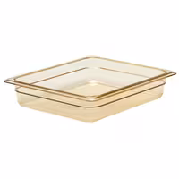 (6 komada) CAMBRO | H-PAN™ - GN posuda 1/2 otporna na vrućinu - Jantar - Dubina 65 mm