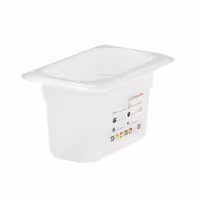 (6 pieces) CAMBRO | SafeTrak – Polypropylene – GN 1/9 container – translucent – height: 100mm