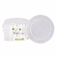 (288 pcs) Reusable Lid - 115x104mm - Clear