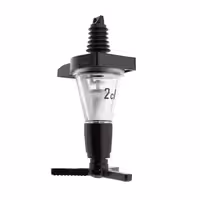 Bar Professional | Measured Spirit Pourer 20ml - 20ml - Plastic - Black - CE‑stamped