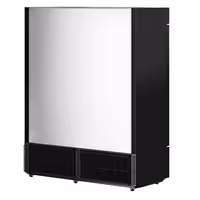 Commercial Beverage Display Fridge - 1600mm - 891 Litres - with 3 hinged glass doors - Black - Temperature range 1 to 10 °C
