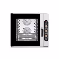 Commercial Electric Combi Oven - Manual Controls - 7x GN 1/1 - incl. Mounting brackets
