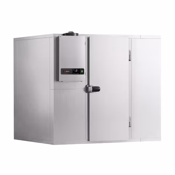 Inox rashladna komora - 2100x1200 mm - 3,70 m³ - uklj. rashladni agregat - -2/+8 °C