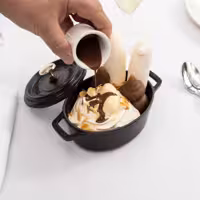 STAUB | LA COCOTTE - Mini Cocotte - Ø 100mm - Gjutjärn - Svart