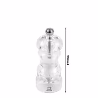 (6 pieces) PEUGEOT | NANCY - Salt Mill - Acrylic - Height: 120mm
