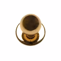 (12 pcs) Chef Jacket Stud Buttons - Gold