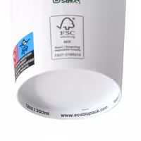 (1000 pcs) Reusable Lid - Transparent - fits 300ml Deli Cup Ø90mm