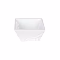 (10 pcs) Melamine Bowl - Melamine - square - 90x90mm - Depth: 100mm - White