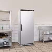 Szafa mroźnicza magazynowa PREMIUM – stal nierdzewna – 600 L – z 1 drzwiami – wewnętrzna strona drzwi z tworzywa sztucznego