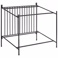 Açık Büfe Teşhir Standı - SUPERBOX - Metal - Siyah - 490x385x480mm - GN 1/1 & GN 1/2 ile uyumlu