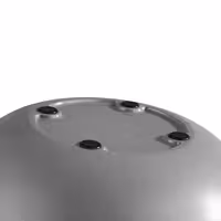 (6 adet) Kase - ELEMENT LOOK - Melamin - 2,3L - köşeli - 300x300mm - Derinlik:145mm - Gri