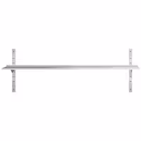 رفوف جدارية PREMIUM - 2000x400mm - مع 1 رف