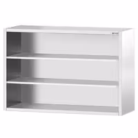 خزانة حائط ستانلس ستيل PREMIUM - 1800x400mm - بدون باب انزلاقي - ارتفاع 1000 mm