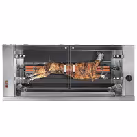Commercial Electric Lamb & Suckling Pig Spit Roaster - 6.6kW - with 1 Skewer