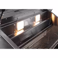 Barbacoa de gas de piedra volcánica - 22,5kW|2187mm - De pie - 850 fondo