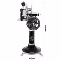 BERKEL | Stroj sa zamašnjakom B114 - Nož: Ø 319 mm - Crna boja - Uklj. postolje