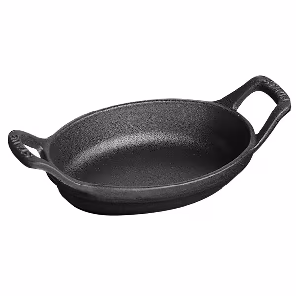 STAUB | SPECIALITIES - Posuda za pečenje - Ovalna - 150 mm - Lijevano željezo - Crna boja