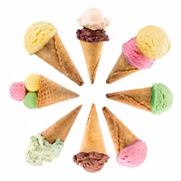 VG Ice Cream Cone Holder - 4-Cone - Stainless Steel - 175x175x130mm