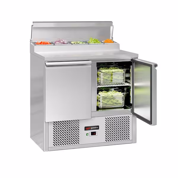 Pripremni rashladni pult Mini ECO - 900x700 mm - 2 vrata - za 5x GN 1/6