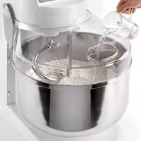 Pekarska spiralna miješalica za tijesto - 131 l / 80 kg - 2 brzine - s fiksnom posudom - s timerom - 400 V - za pizzu i kruh