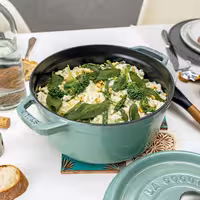 STAUB | LA COCOTTE - Cocotte - Ø 280 mm - Lijevano željezo - Zelena boja kadulje