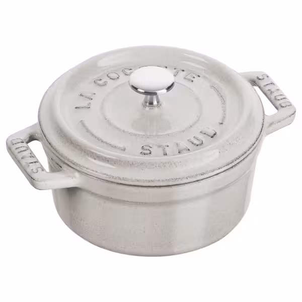 STAUB | LA COCOTTE - Mini Cocotte - Ø 100 mm - Liveno željezo - Bijeli tartuf