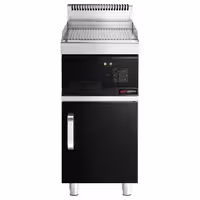Elektriline plaatgrill - soonega - 8 kW - Küpsetuspind 395x535 mm - sh aluskapp 1 uksega