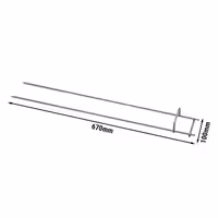 Double Skewer for Chicken Grills - compatible with EM420 Series