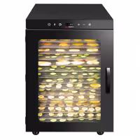 Toidukuivati - 16 restiga - roostevabast terasest - 1,5 kW