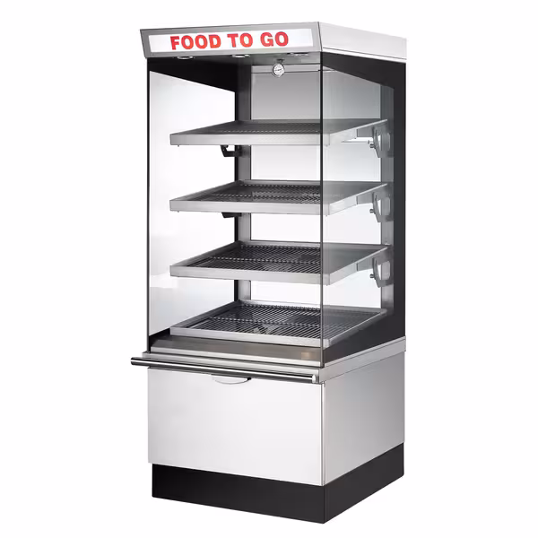UBERT | Vitrina za čuvanje topline - 730x800 mm - 4 police za čuvanje topline