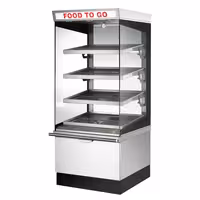UBERT | Vitrina za čuvanje topline - 730x800 mm - 4 police za čuvanje topline