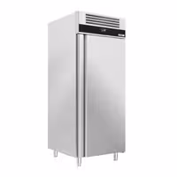 Pekarski hladnjak nehrđajući čelik (inox) PREMIUM - EN 600x400 - 850 l - od -2 °C do +8 °C - s 1 vrata - ventilirano hlađenje, automatsko odmrzavanje, LED rasvjeta